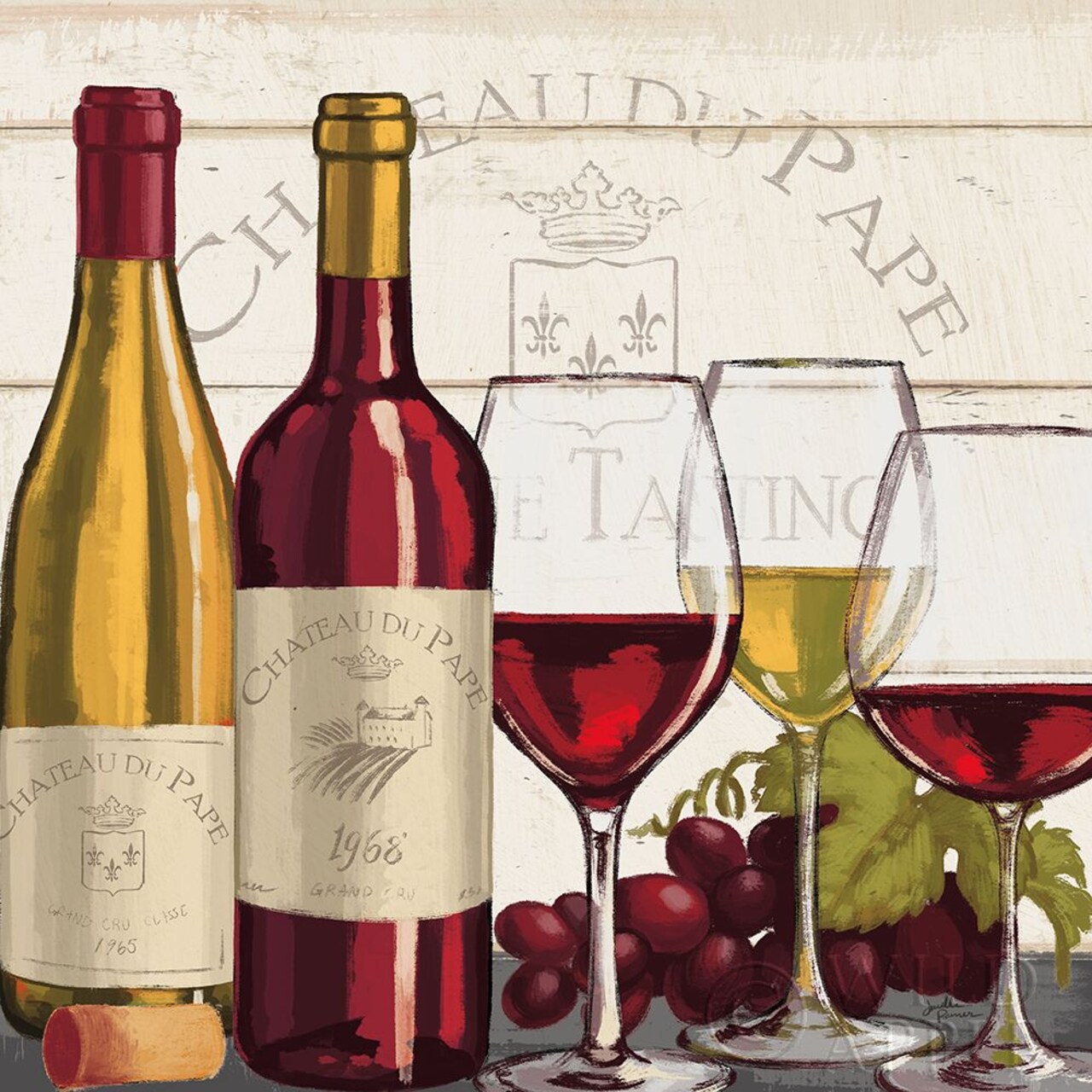 Wine Tasting II Poster Print by Janelle Penner - Item # VARPDX45343